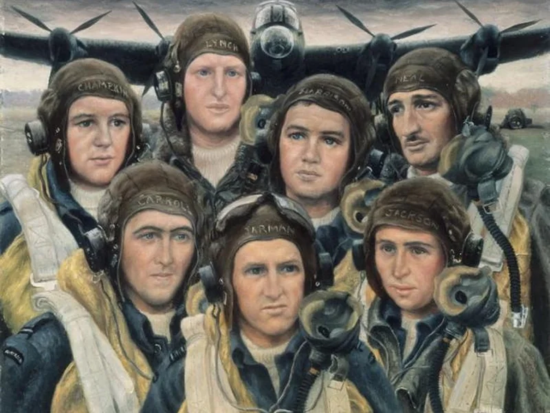 1893-Esther Gwendolyn Stella Bowen - Equipaggio bombardiere